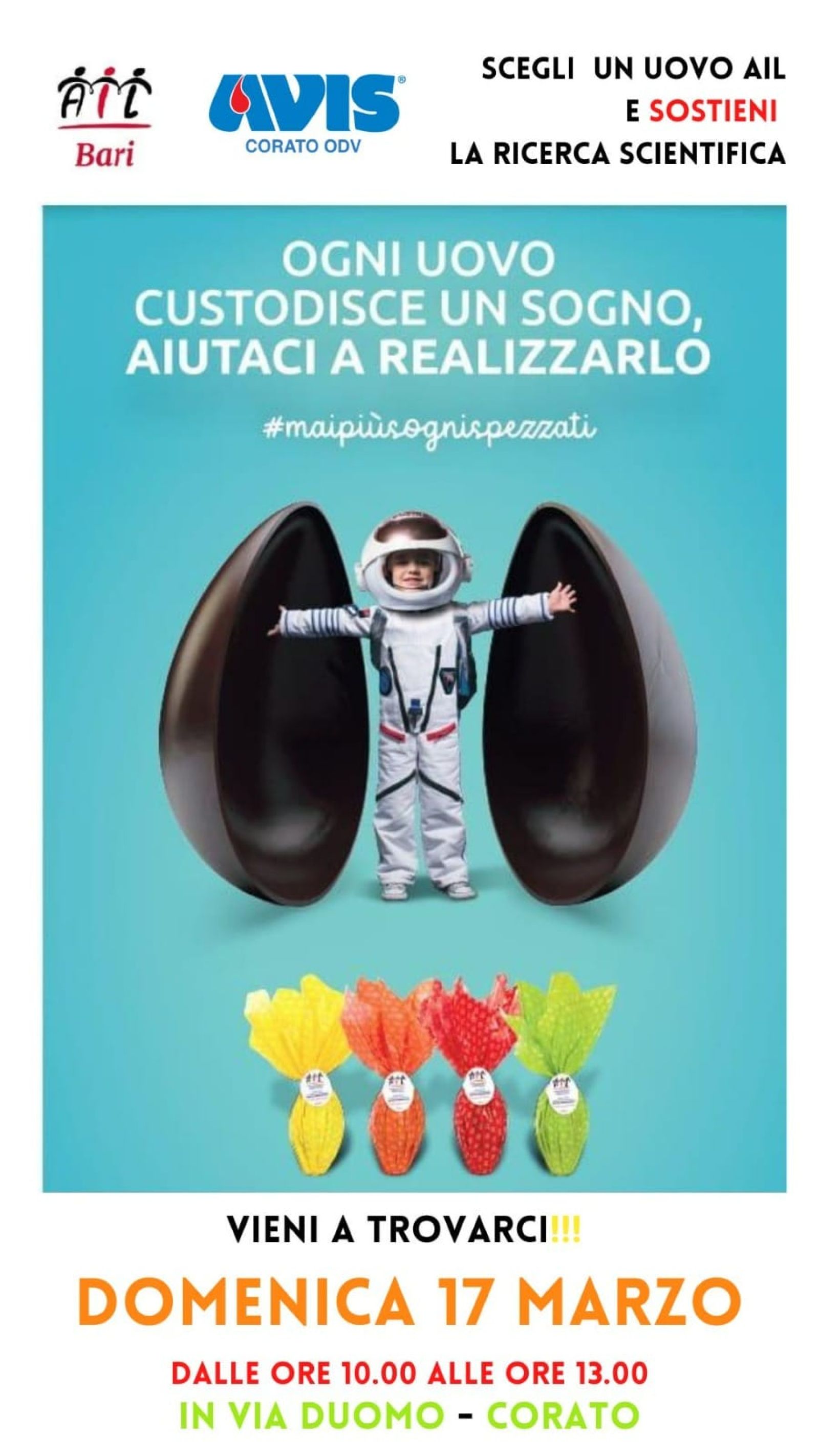 Sostieni la raccolta fondi AIL