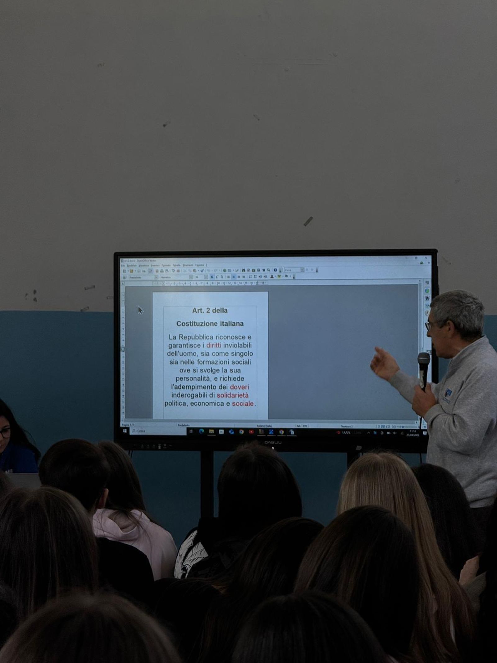 Formazione nelle scuole
