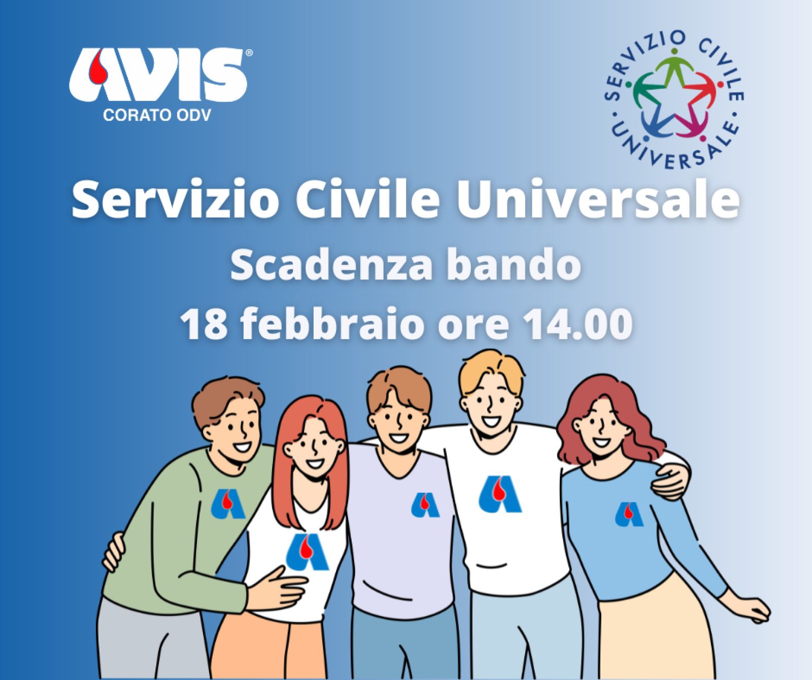 SERVIZIO CIVILE UNIVERSALE - pubblicato il bando