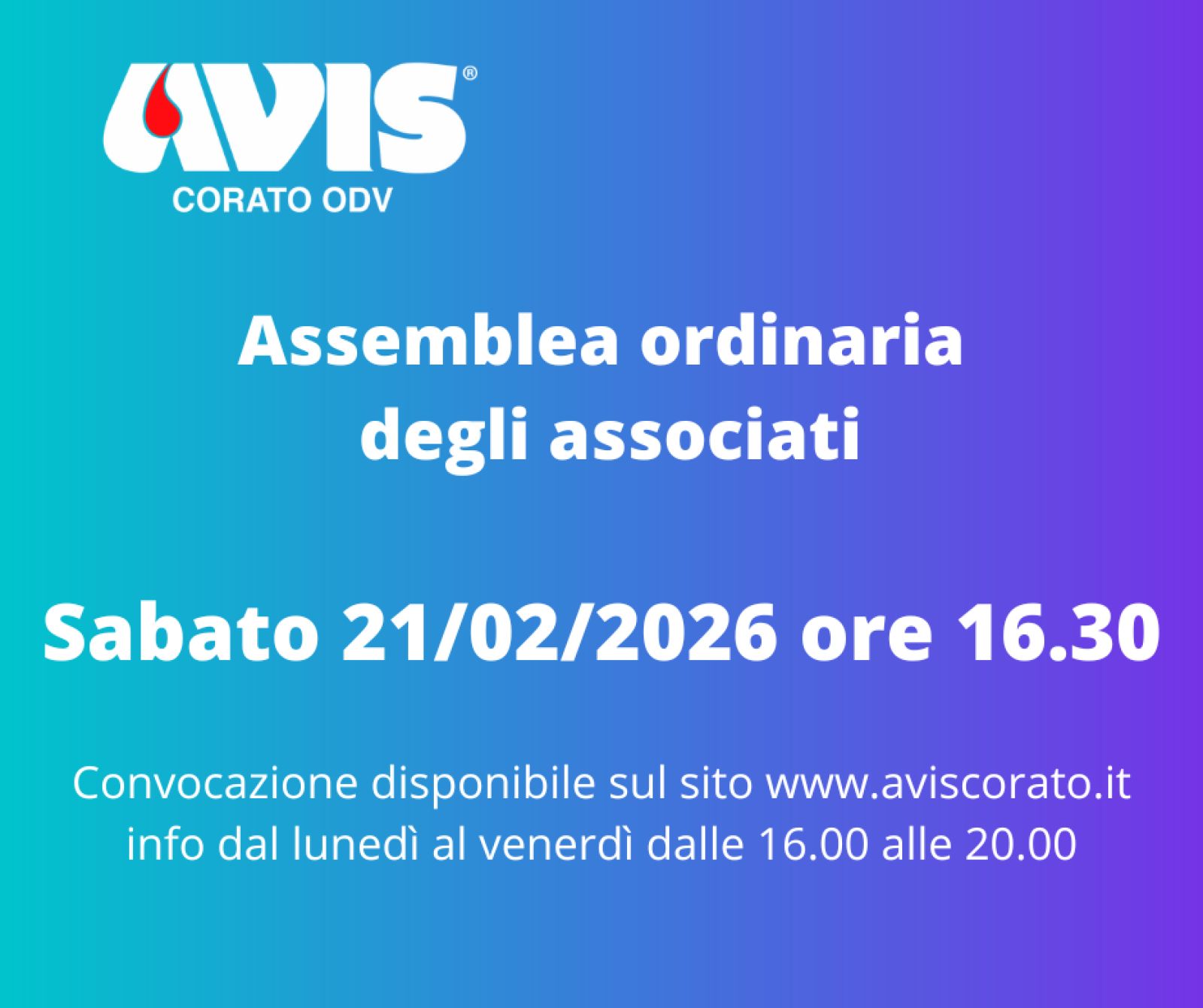 Assemblea Comunale Ordinaria dei Soci