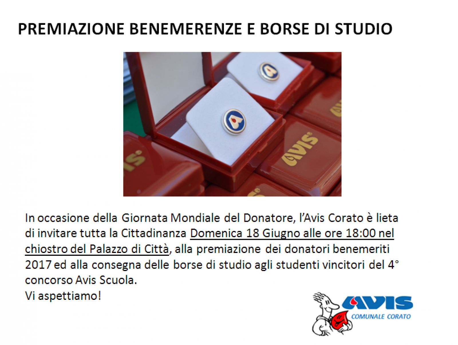 PREMIAZIONE BENEMERENZE E BORSE DI STUDIO