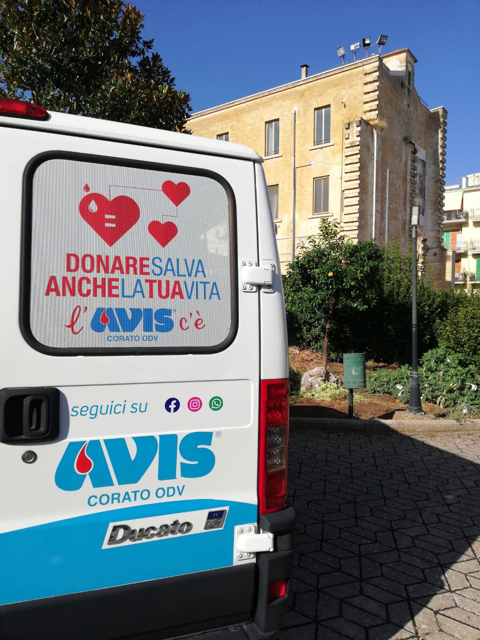 Donazione presso San Gerardo