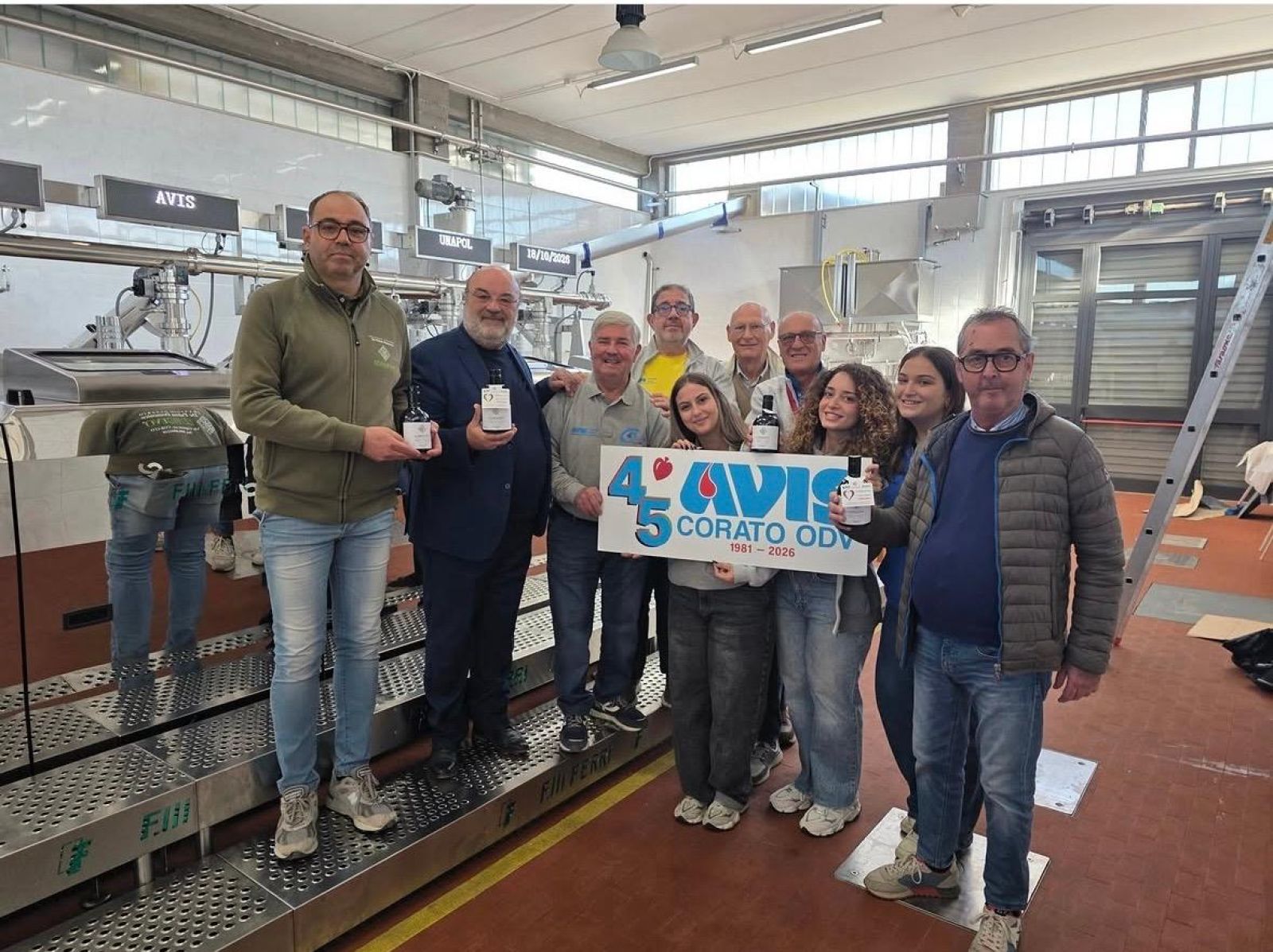 Dall'olio al cuore: donazione di sangue al Frantoio Oleario De Palma