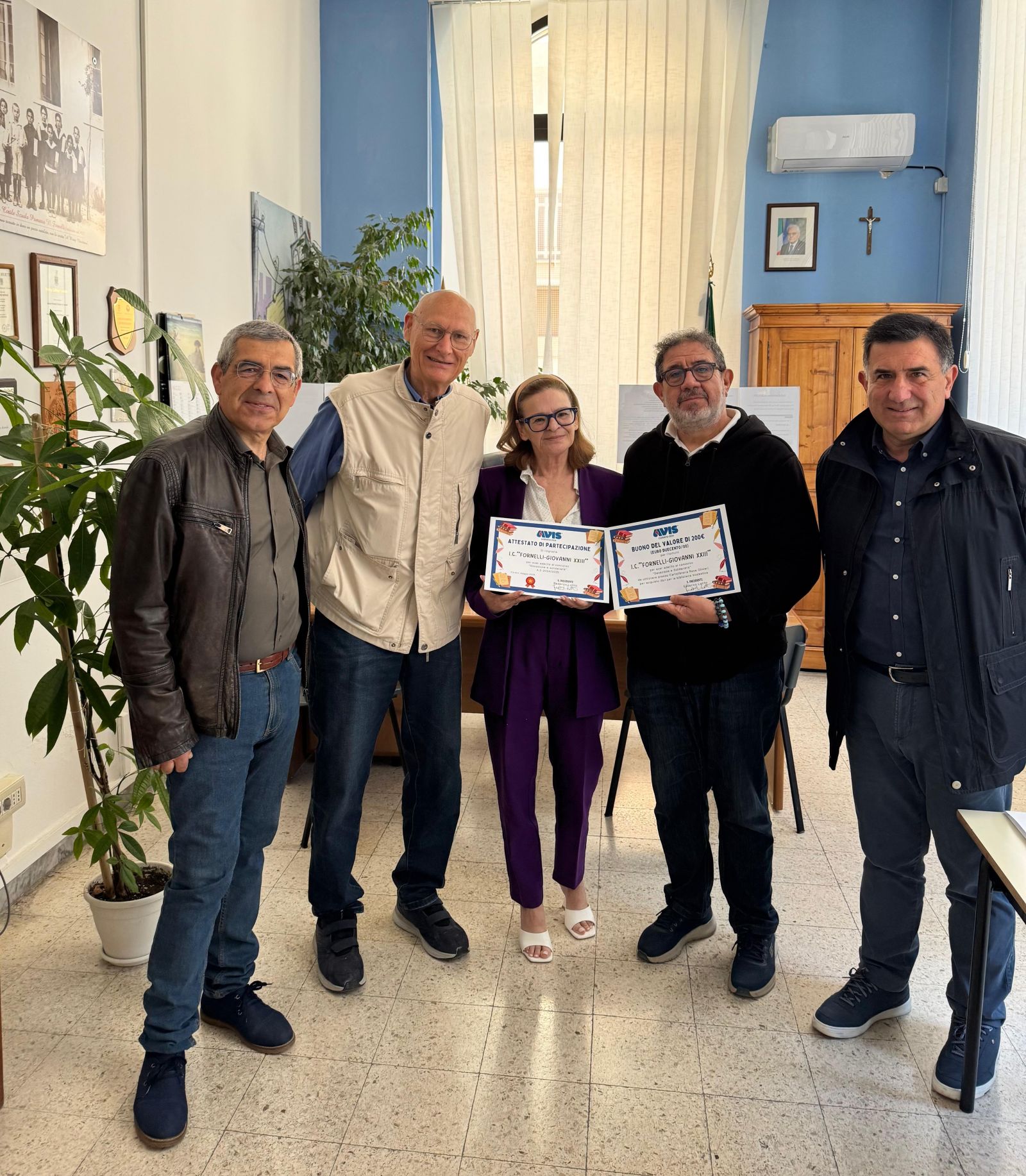 PREMIAZIONE CONCORSO "DONAZIONE E SOLIDARIETA' "